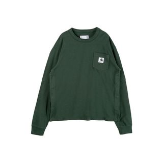 sacai（Tシャツ/カットソー(七分/長袖) ・ グリーン・カーキ/緑色系