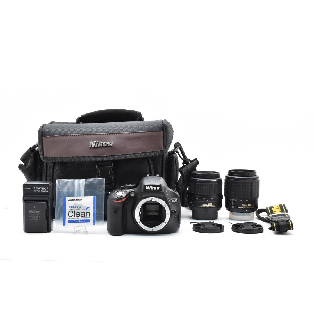 Nikon D5100 デジタル一眼レフ 2本レンズセット 新品同様 Nikon D5100
