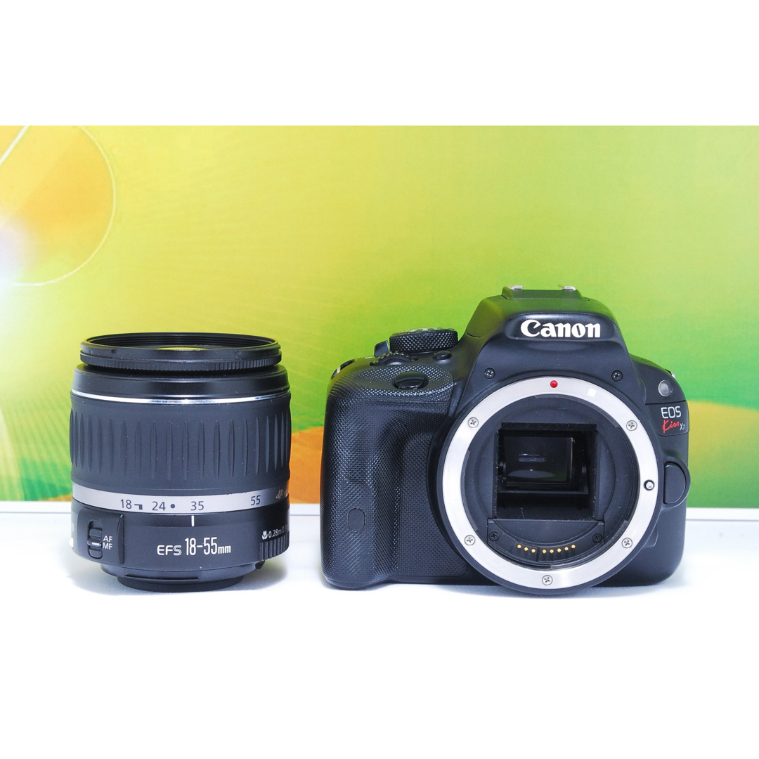 カメラ レンズ セットcanon eos kiss x7 箱無し CANON EOS Kiss X7 EF