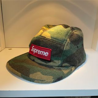 SUPREME チノキャンプキャップ チョコチップカモ ボックスロゴ usa製