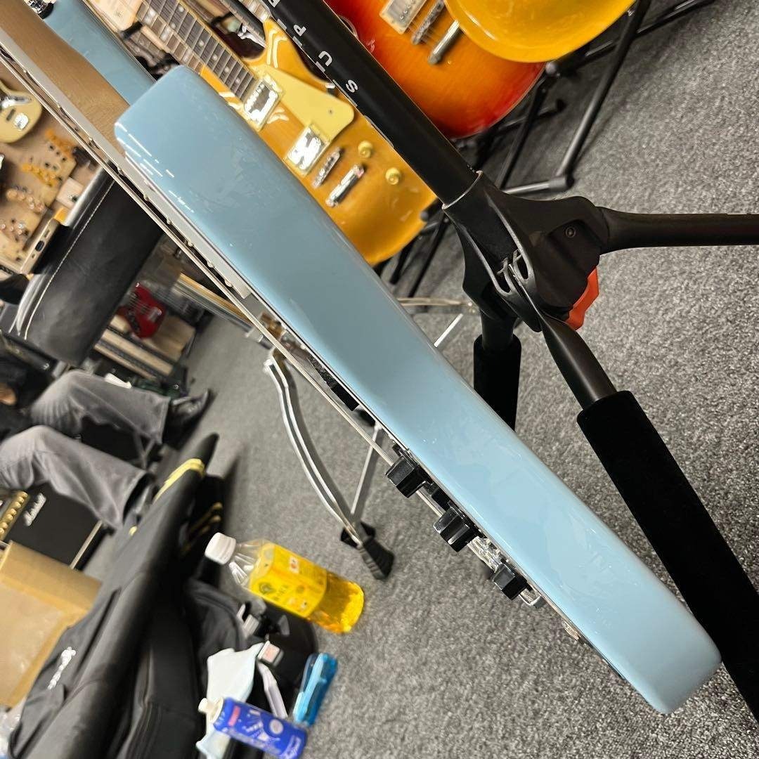 11386】Grass Roots AMAZE ジャズベースタイプ 水色