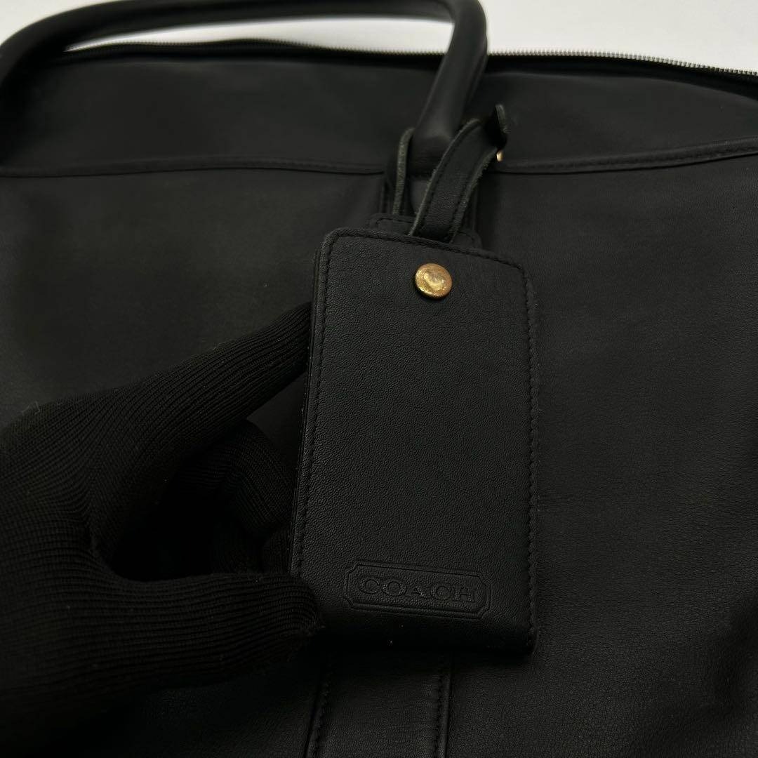 希少◎ コーチ ガーメントバッグ スーツケース スーツカバー レザー 黒