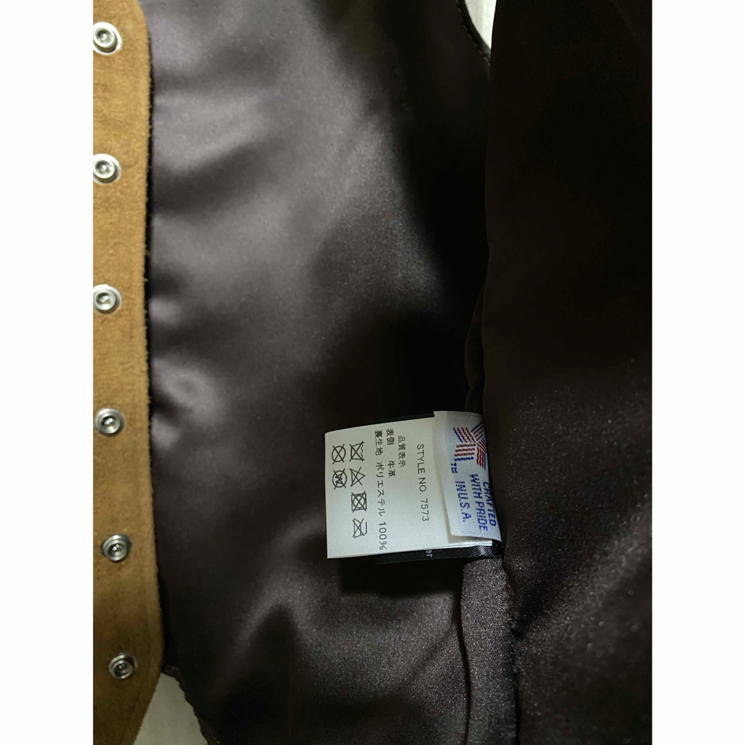 Schott Perfecto / 321USV SUEDE MC VEST