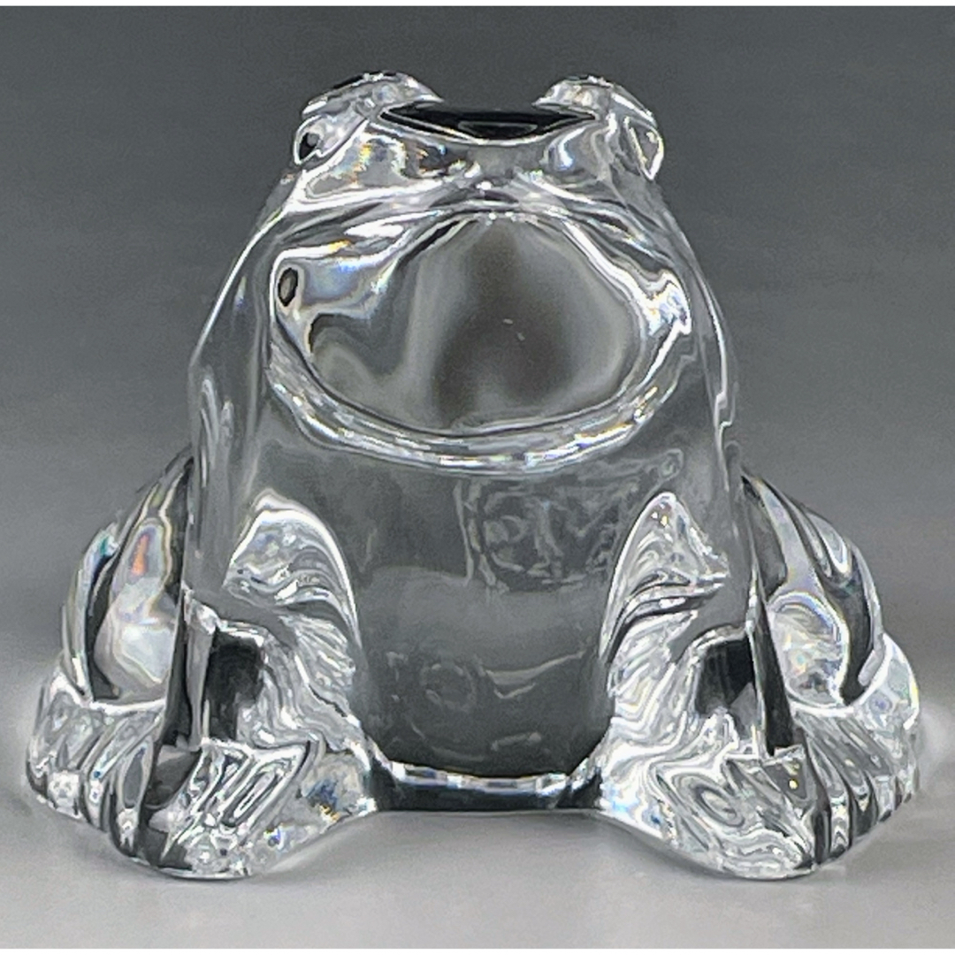 baccarat バカラ カエル 蛙 かえる ぺーパーウェイト