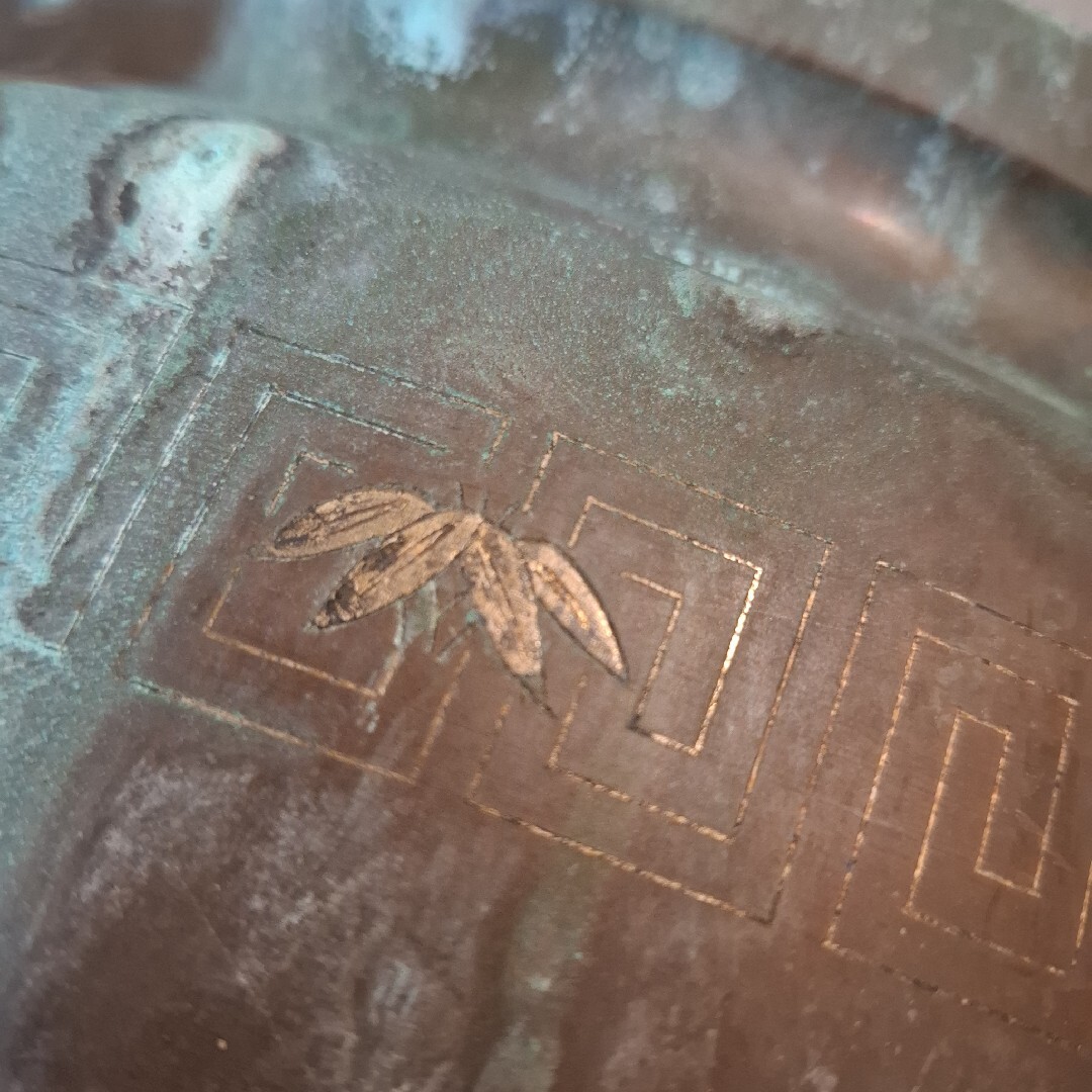 伝統工芸 工芸美術 大火鉢 丸火鉢 銅製火鉢 大型火鉢 銅製 銅器 古銅