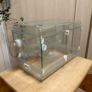 送料無料）犬用ゲージ 小型犬用 ロック付き扉 DCMウッディーサークルの