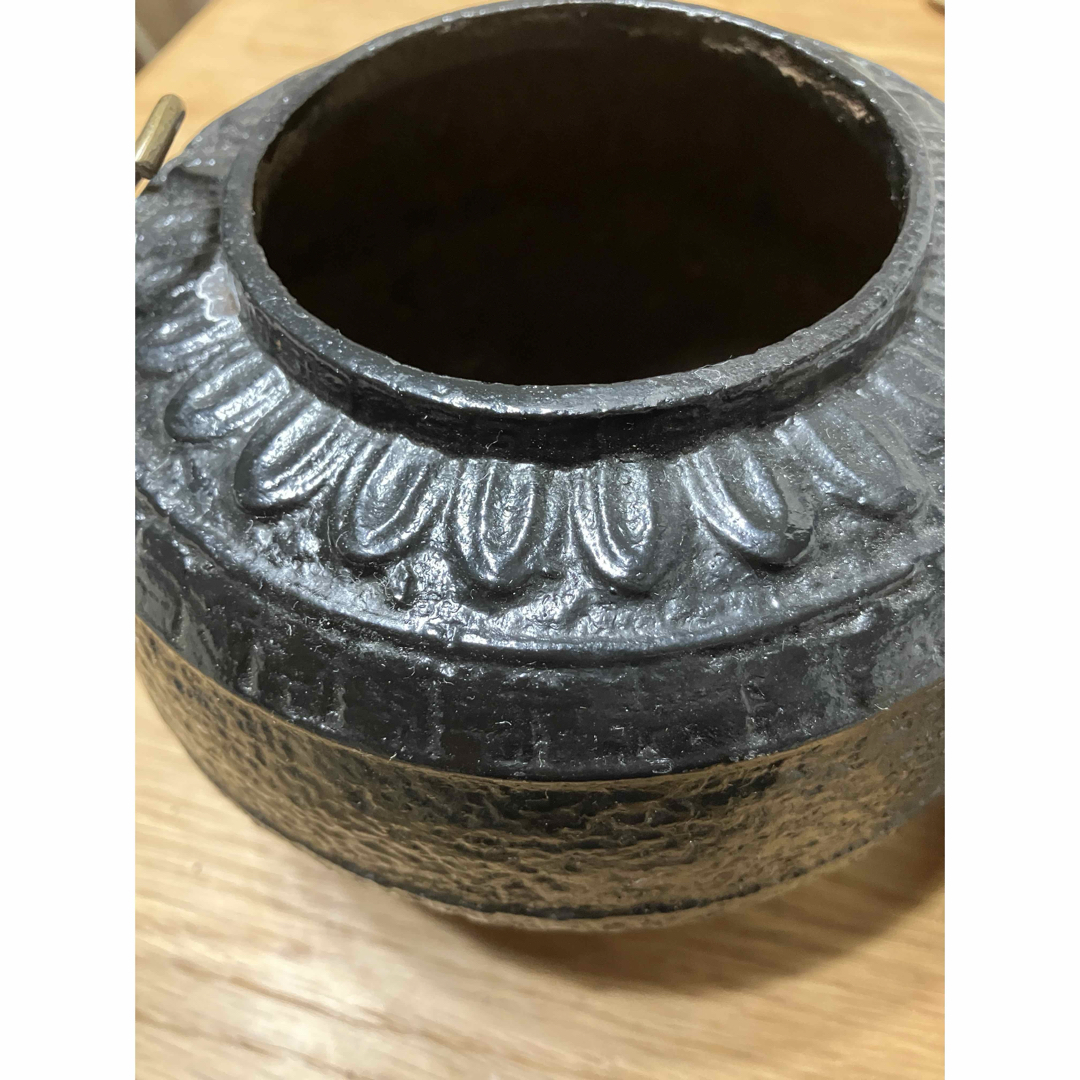 龍文堂☆茶道具☆茶釜☆鉄瓶☆風炉釜☆アンティーク鉄器の通販はau PAY