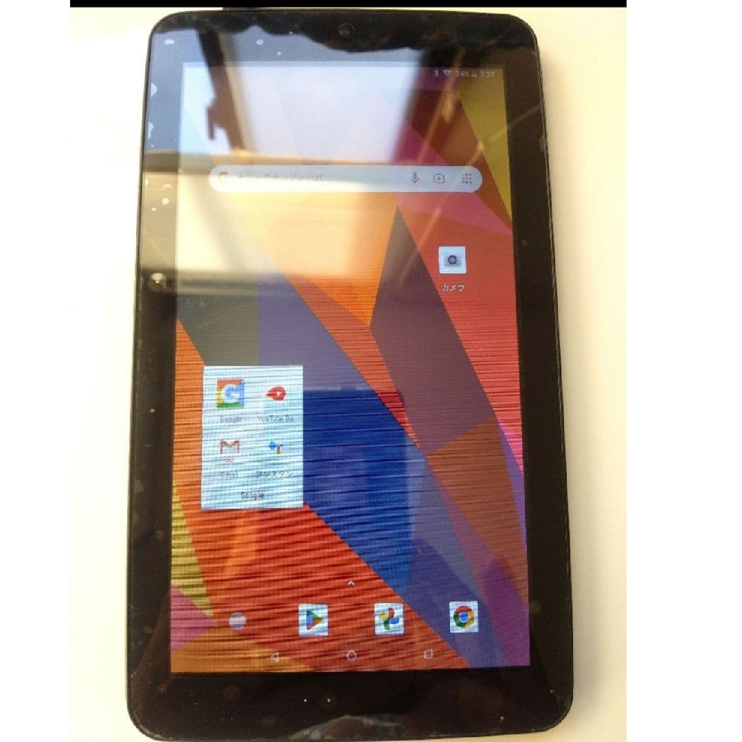 JENESIS タブレット JT07-81B 箱付き 動画鑑賞用、車内鑑賞用に