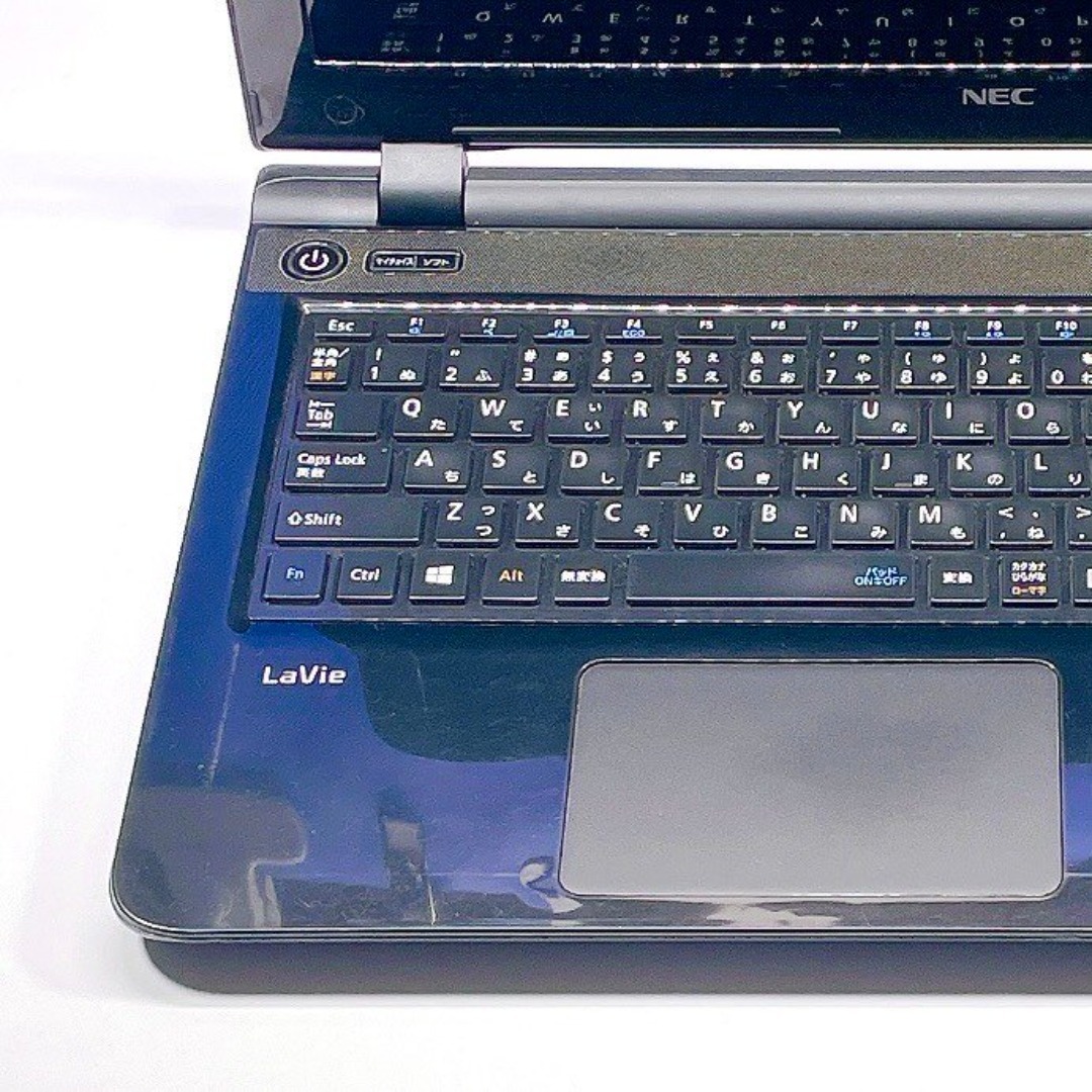 ネット検索に最適✨Windows11✨快適SSD✨NEC黒ノートPCカメラ薄型