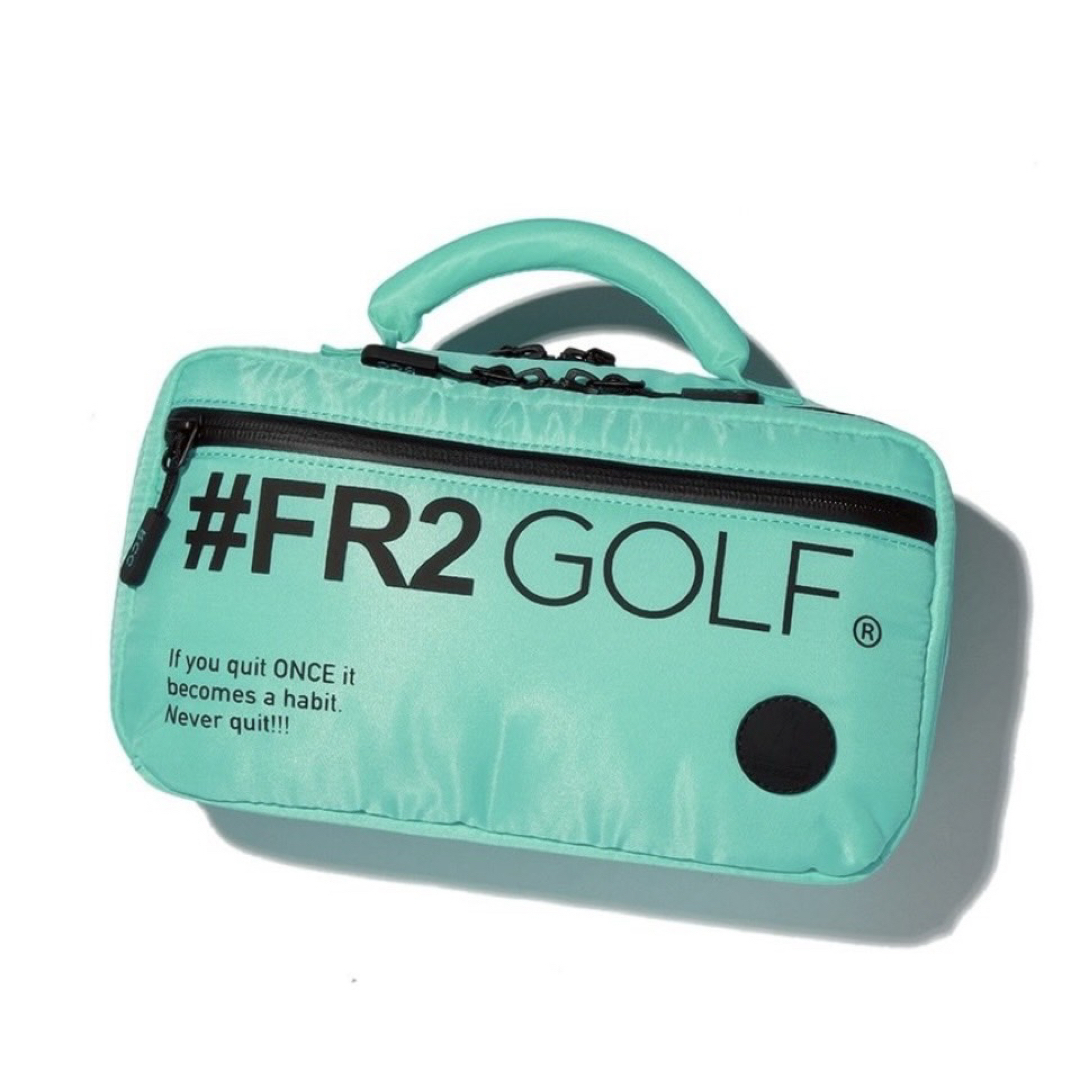 沖縄店限定品】 新品未使用 #FR2 GOLF カートバッグ ターコイズブルー