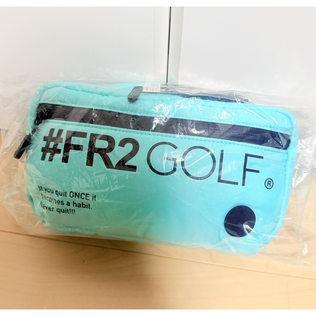 沖縄店限定品】 新品未使用 #FR2 GOLF カートバッグ ターコイズブルー