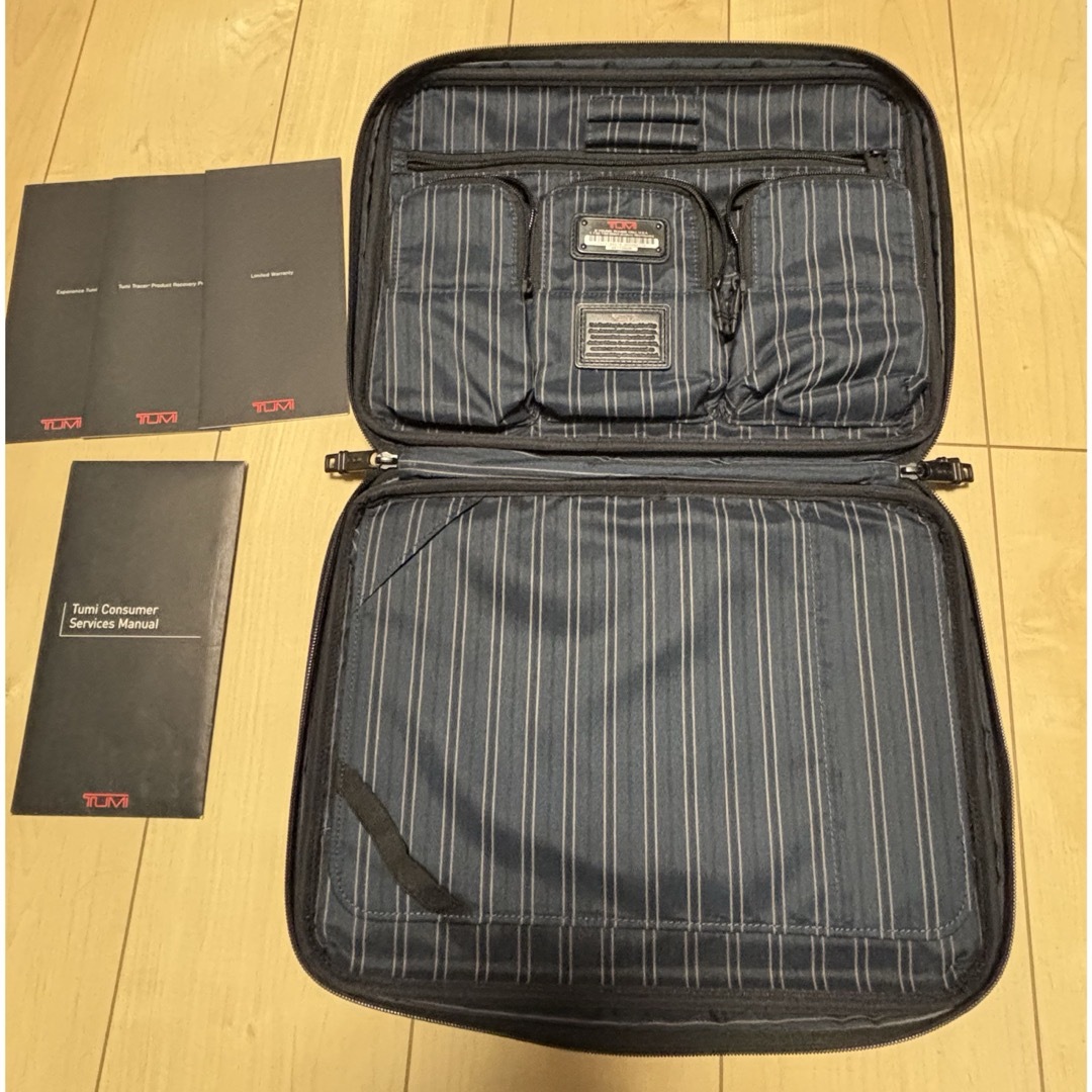 TUMI 26112NVS エクゼクティヴ・オーガナイザー クラッチバッグ美品