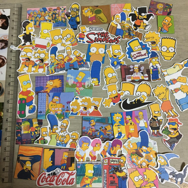 シンプソンズ(♡)フレークシールの通販 by ❥❥ 萌ちむぽっぽ's shop