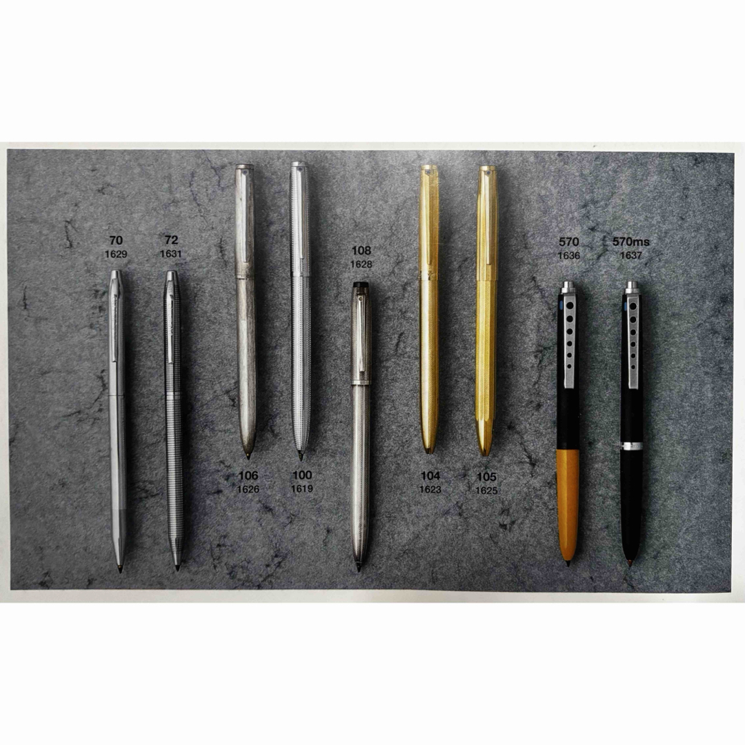 ⭐️価値の有る総銀製価値の高いNo106-O-mat4カラーマルチペン