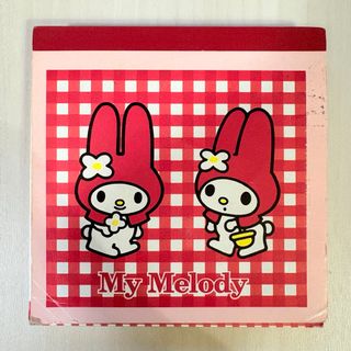 マイメロディ - マイメロディ 1997年 ノート ポストカードレター 赤