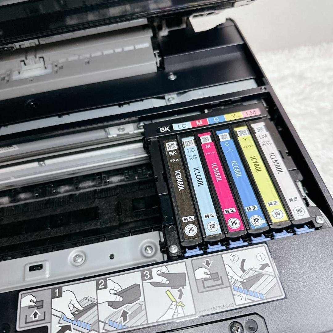 EPSON - エプソン インクジェットプリンター 複合機 EP-807AB 新品