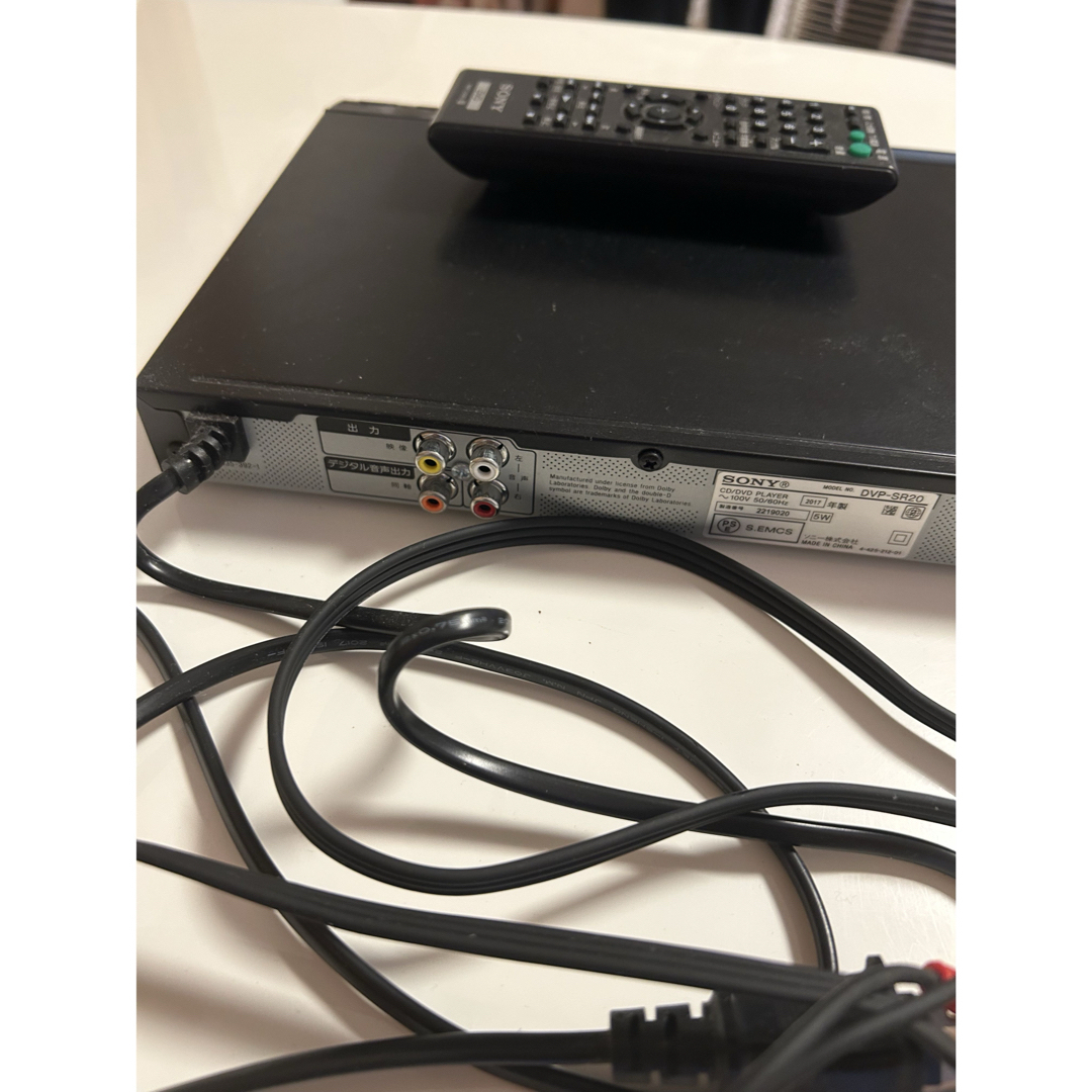 SONY - SONY DVDプレーヤー DVP-SR20 箱付きの通販 by s shop｜ソニー
