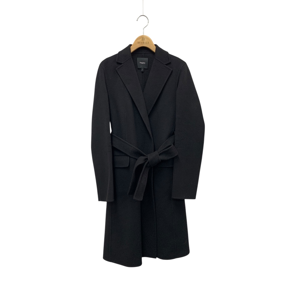 Theory - セオリー 01-3309605-050-901 コート P ブラック カシミヤ