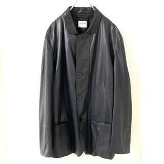 ARMANI COLLEZIONI - ARMANI COLLEZIONI レザージャケット 本革