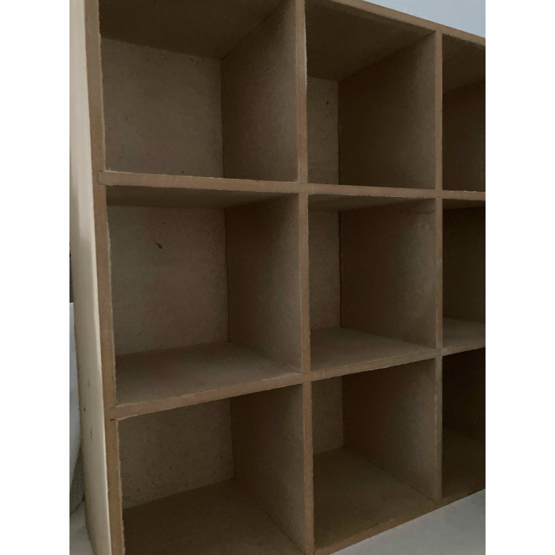 40年前ブロカントショップ購入ディスプレイラック飾り棚マス目箱柳カゴ5個