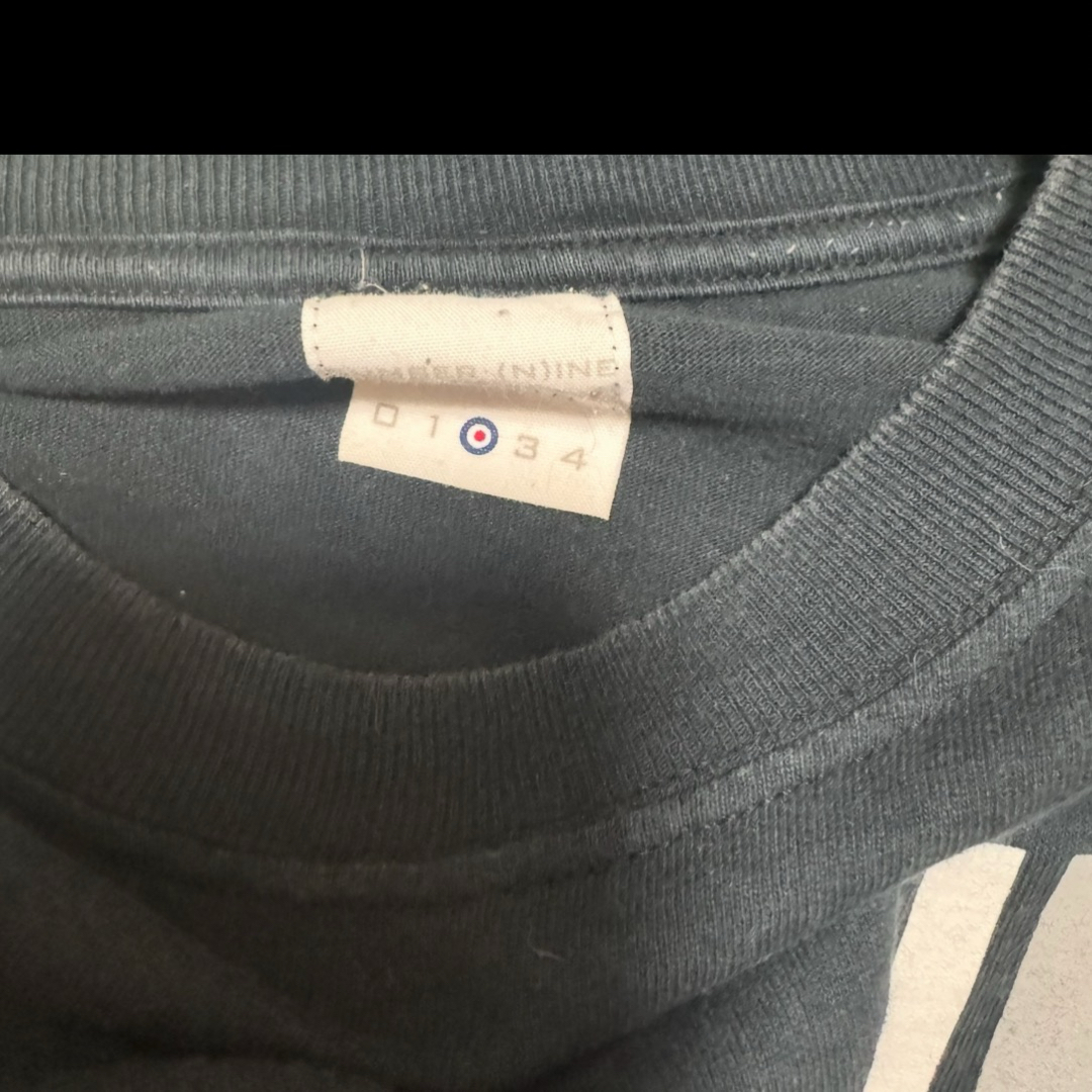 00エクストラヘビー期 ナンバーナイン ライオンエンブレム Tシャツ