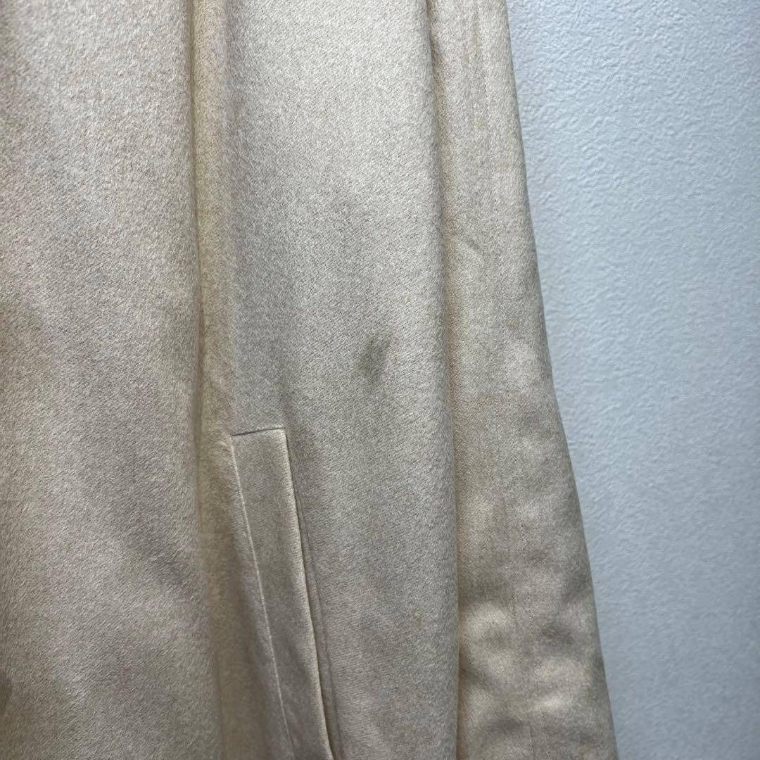 希少 JIL SANDER 上質 キャメル デザイン チェスター ロングコート