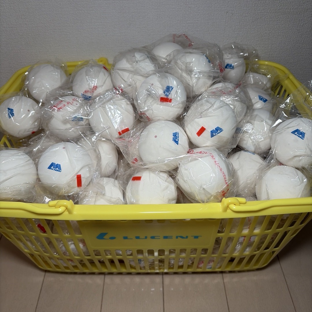 期間限定価格】ソフトテニス ボール アカエム 60球