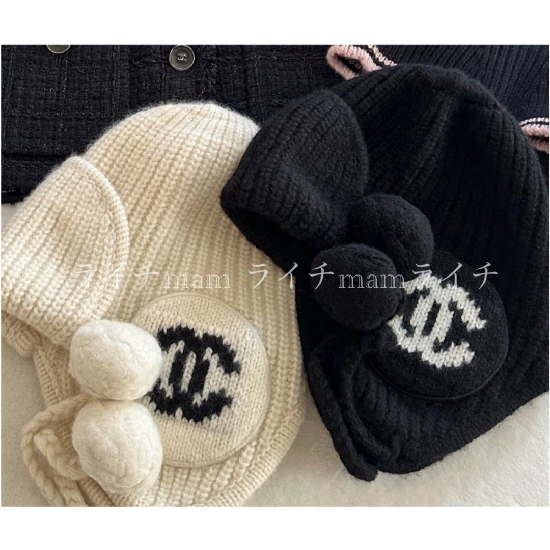 CHANEL - CHANEL ニット帽 新作 2025/26秋冬プレコレクション ホワイト