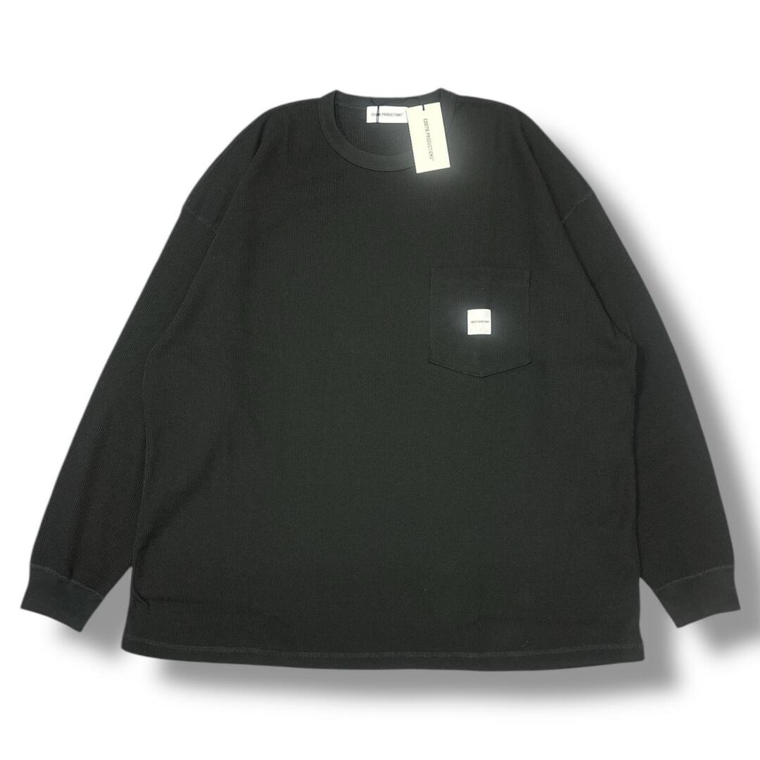 参考上代19800円 未使用 COOTIE PRODUCTIONS 25SS T/C Waffle Error