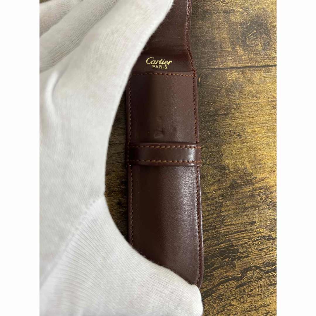 Cartier - カルティエ 本革 ペンケースの通販 by ユキ取引290件以上