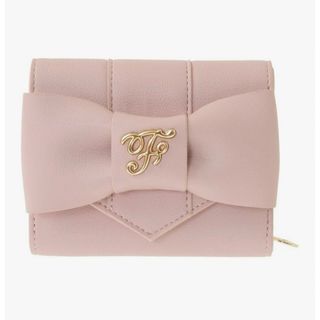 皇居限定 がま口 二つ折り財布 シルバー 銀色 菊紋 牛革 レザー 皇居