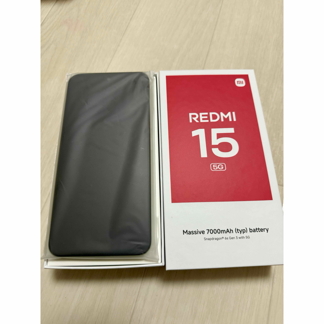 Xiaomi - Xiaomi REDMI 15 5G チタングレーの通販 by 山本's shop