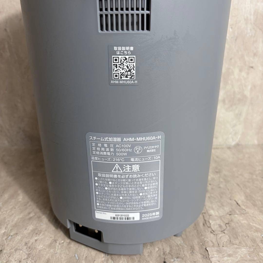 アイリスオーヤマ - 未使用品 2025年製 アイリスオーヤマ スチーム式