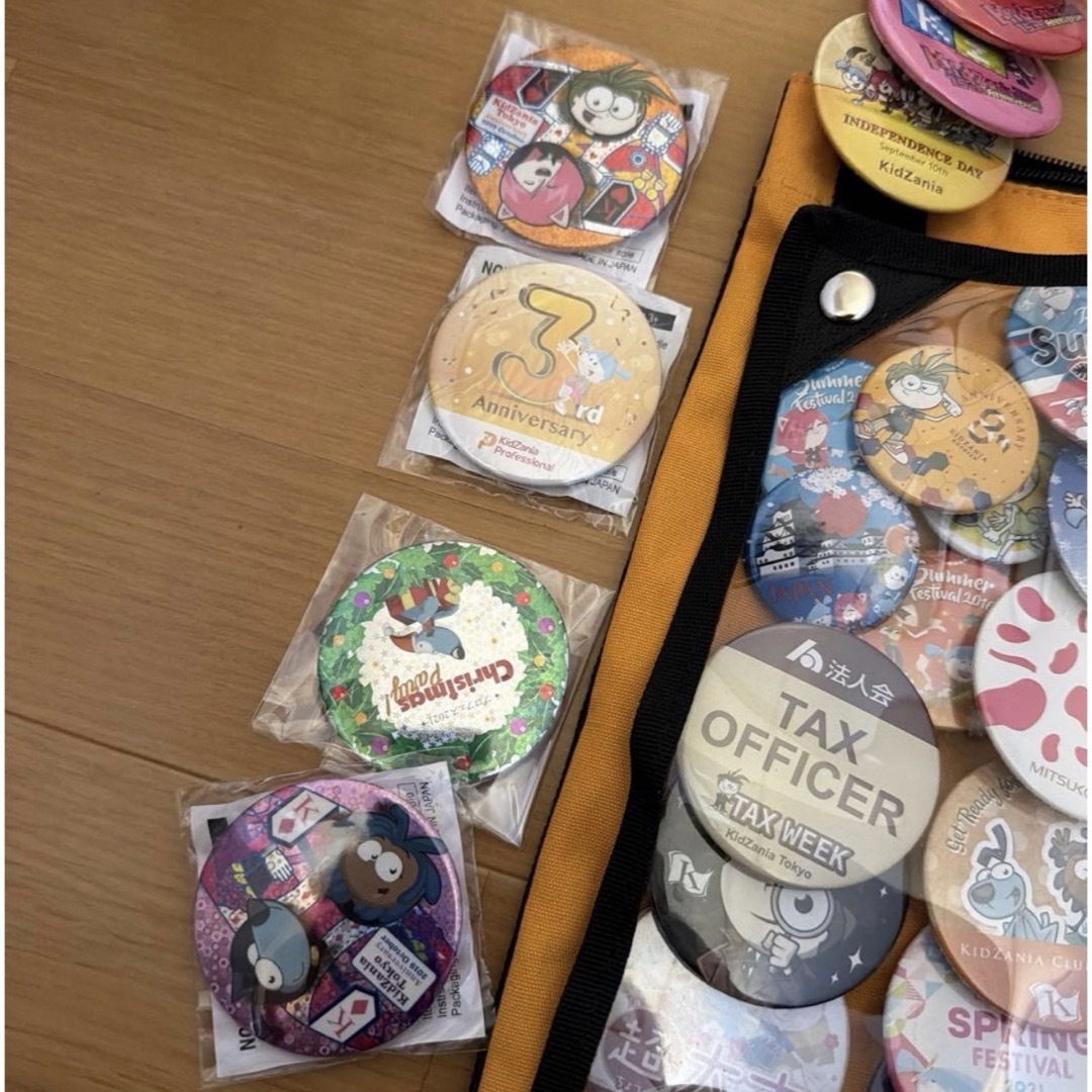 キッザニア バッジ ピンバッチ 非売品 コイン 多数の通販 by ぺんた