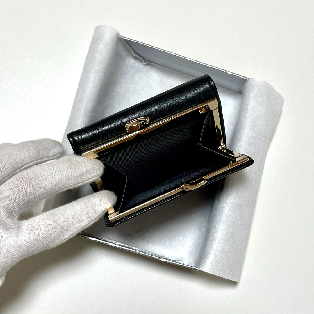 Vivienne Westwood - Vivienne Westwood 三つ折り財布 ブラック