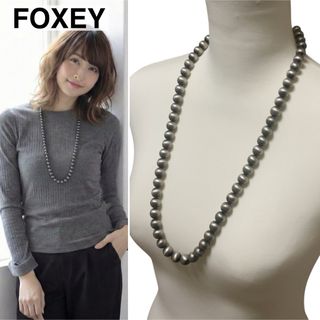 FOXEY - フォクシー☆ラインストーンネックレス☆32000円お品の通販 by