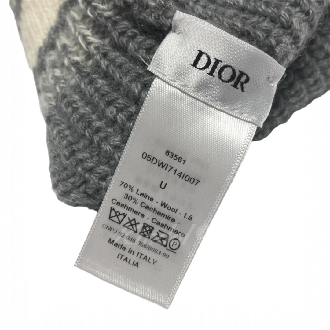Christian Dior - 【超美品】Christian Dior ディオールニット帽ウール