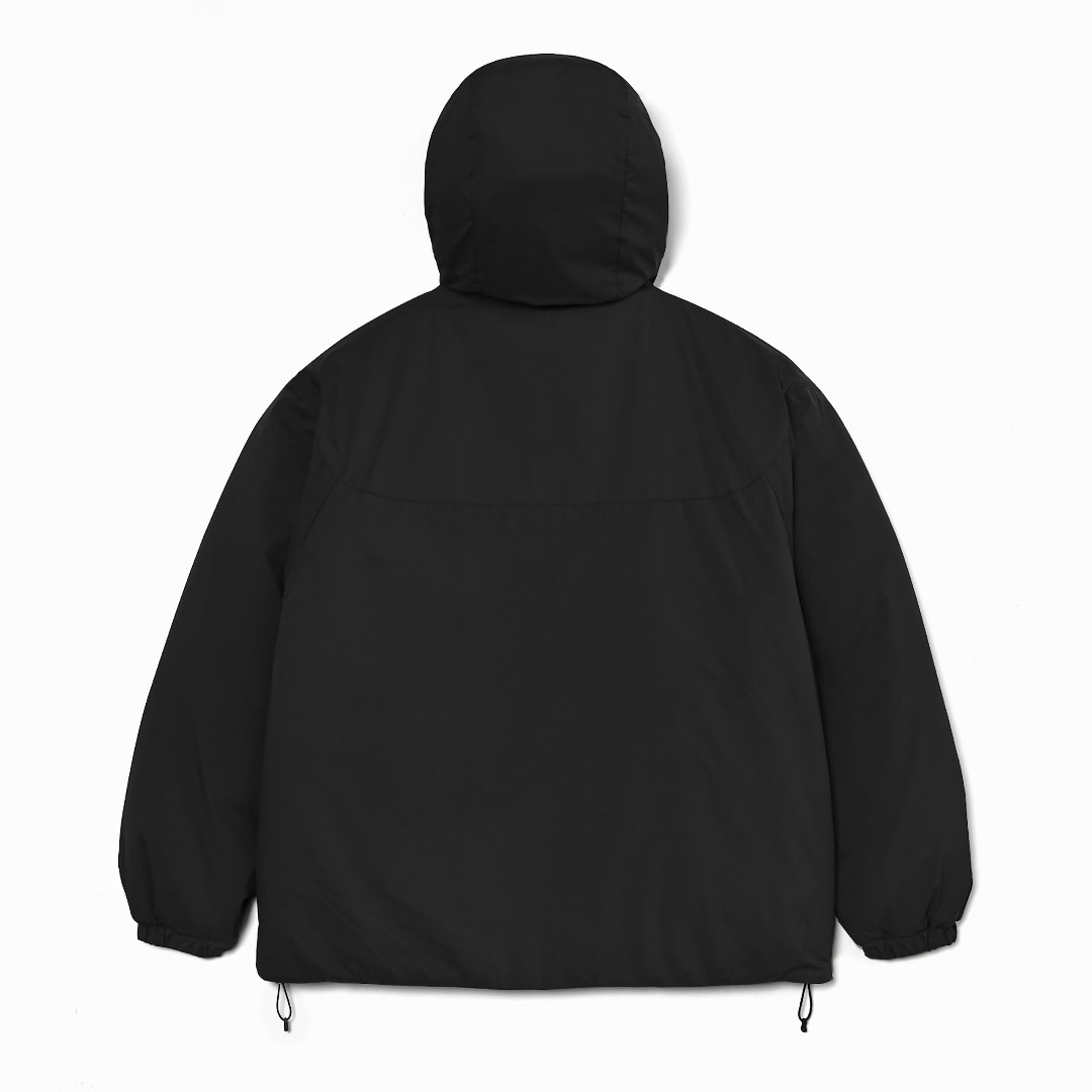 1LDK SELECT - ENNOYとスタイリスト私物 PADDED NYLON HOODIE 黒 XXLの
