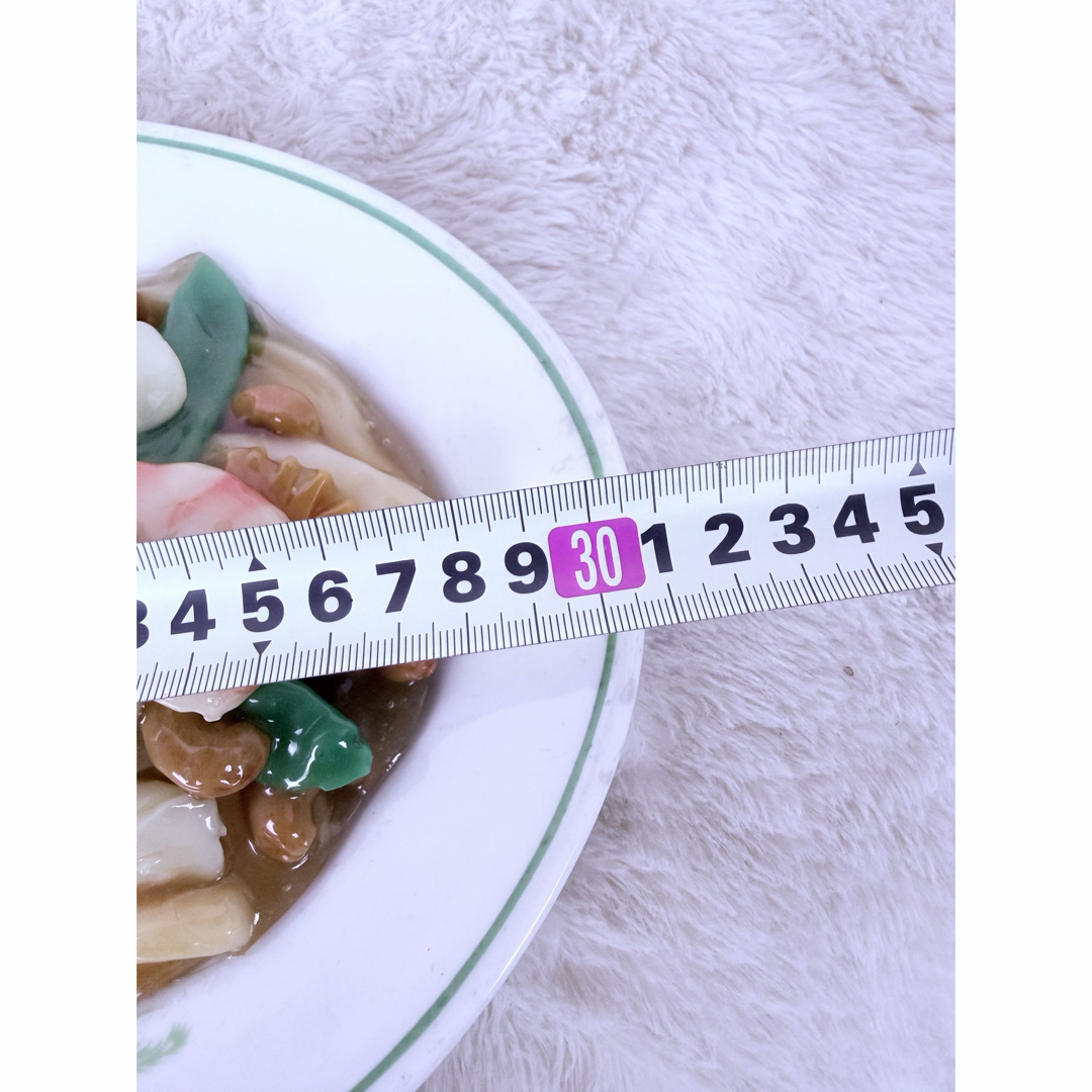 貴重品♪ 昭和レトロ 中華料理盛り合わせ カニ玉と八宝菜 食品サンプル