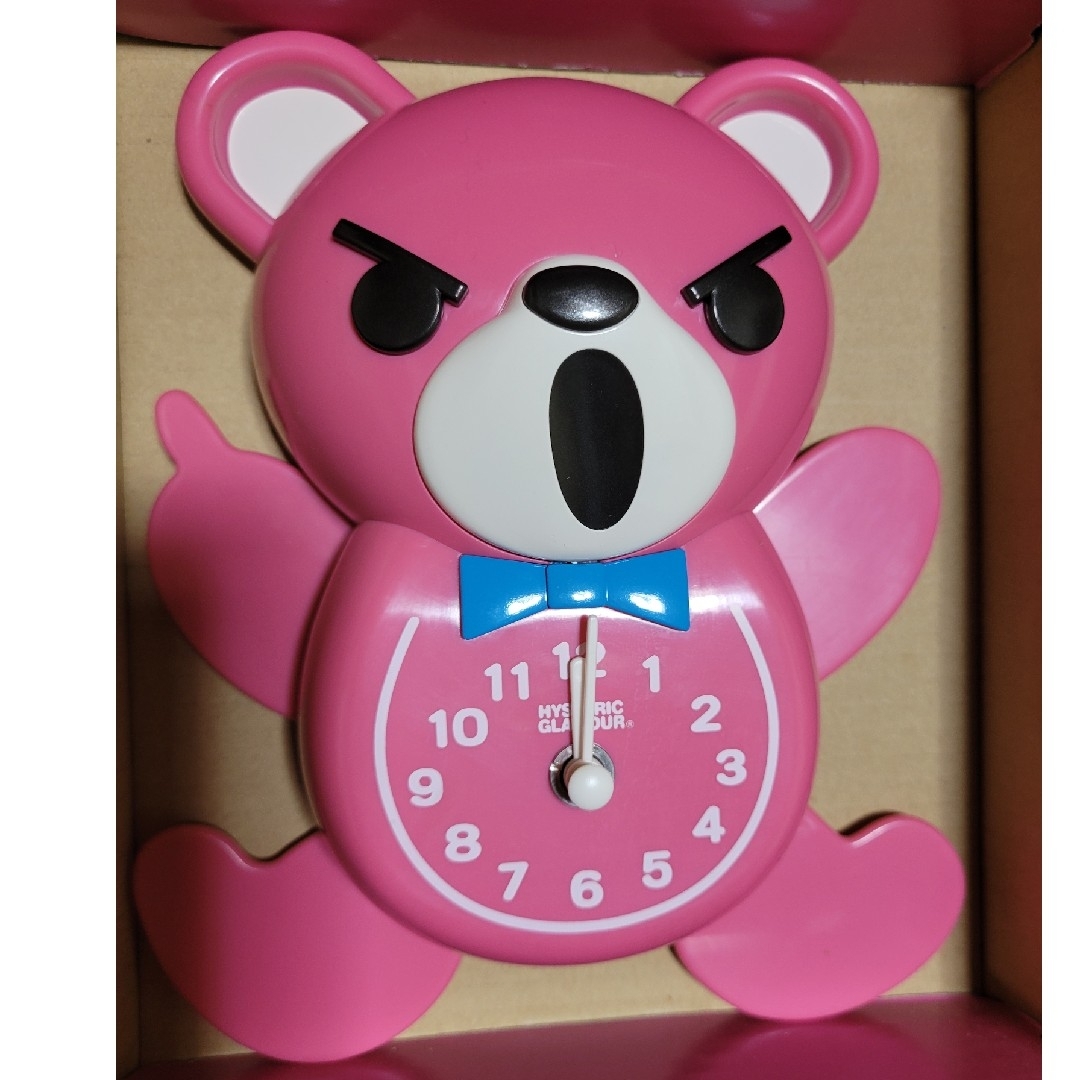 HYSTERIC GLAMOUR - ヒステリックグラマー ベア クロック ノベルティの
