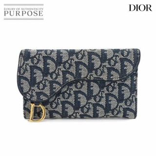 Christian Dior - ディオール トロッター柄 サドルコンパクト 二つ折り