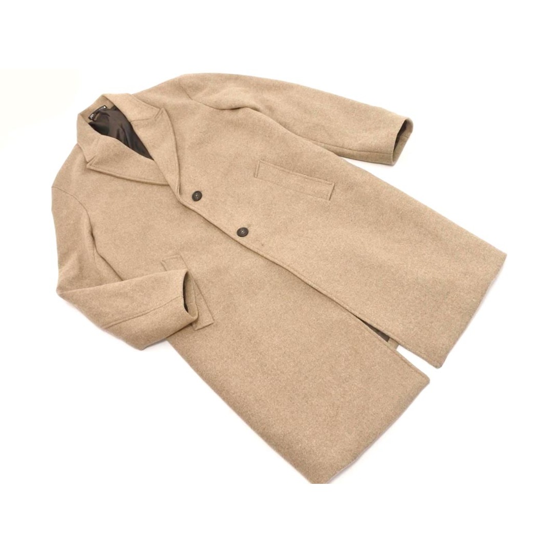 ZARA - ZARA ザラ ウール混 チェスター コート sizeXL/ベージュ