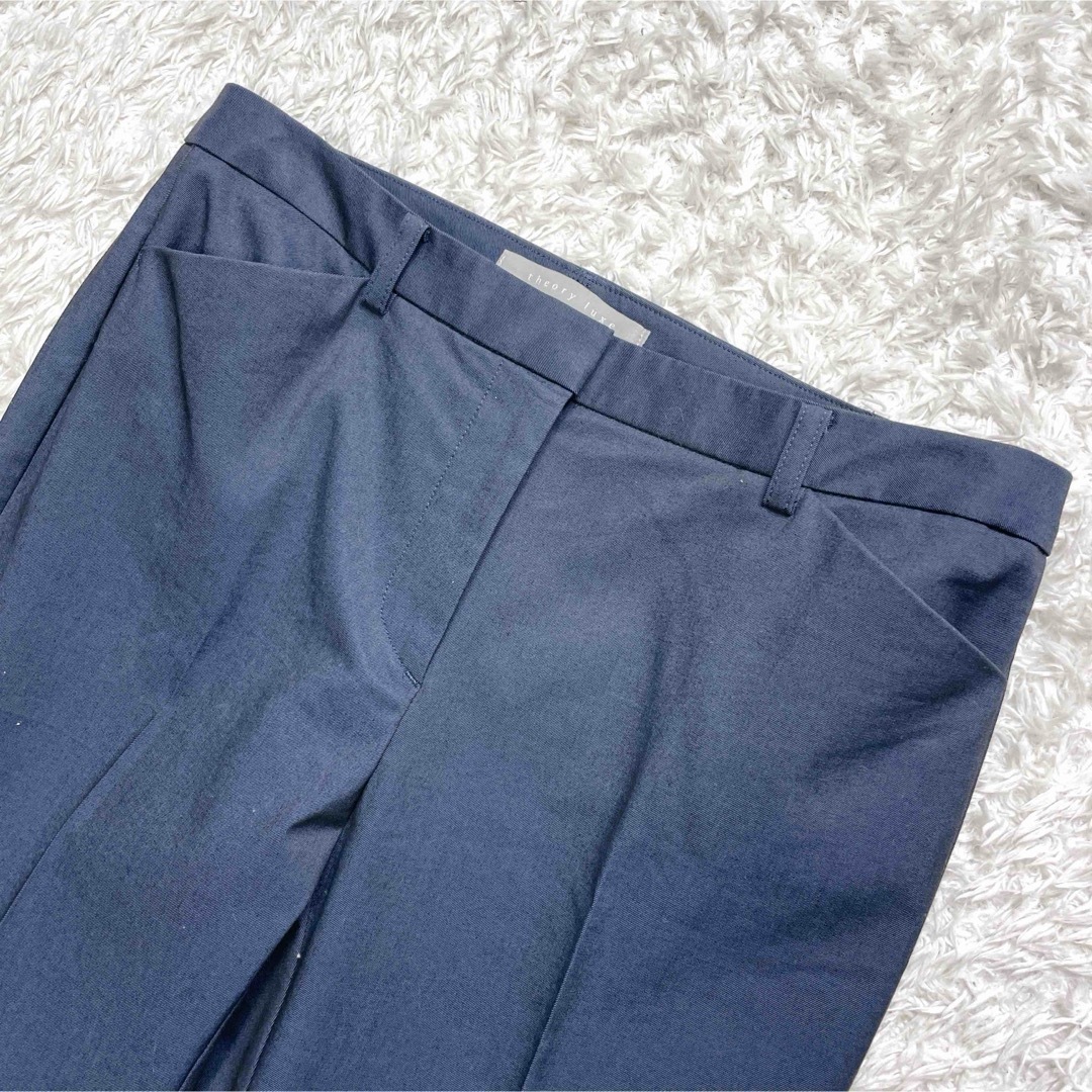 Theory luxe - 美品✨ theory luxe ORFIN READILY ネイビー パンツの