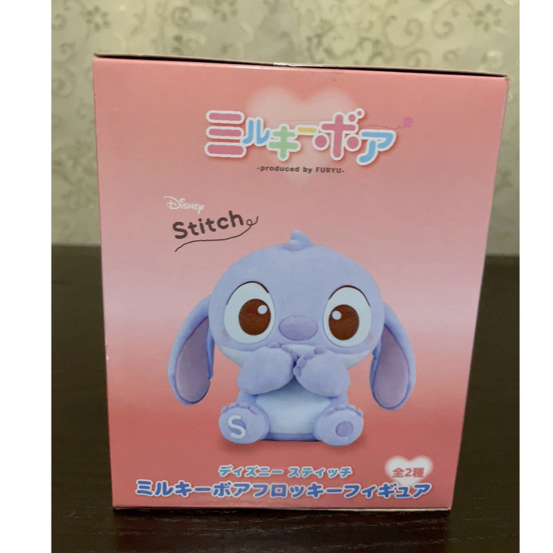 STITCH - ディズニー スティッチ ミルキーボア フロッキーフィギュア