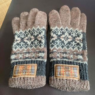 BURBERRY - とよ様バーバリー Burberry レザー グローブ オープン