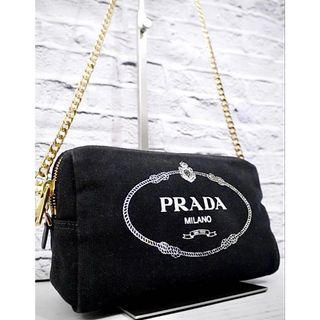 PRADA - 正規品 プラダ フラワー モチーフ ショルダーバックの通販 by