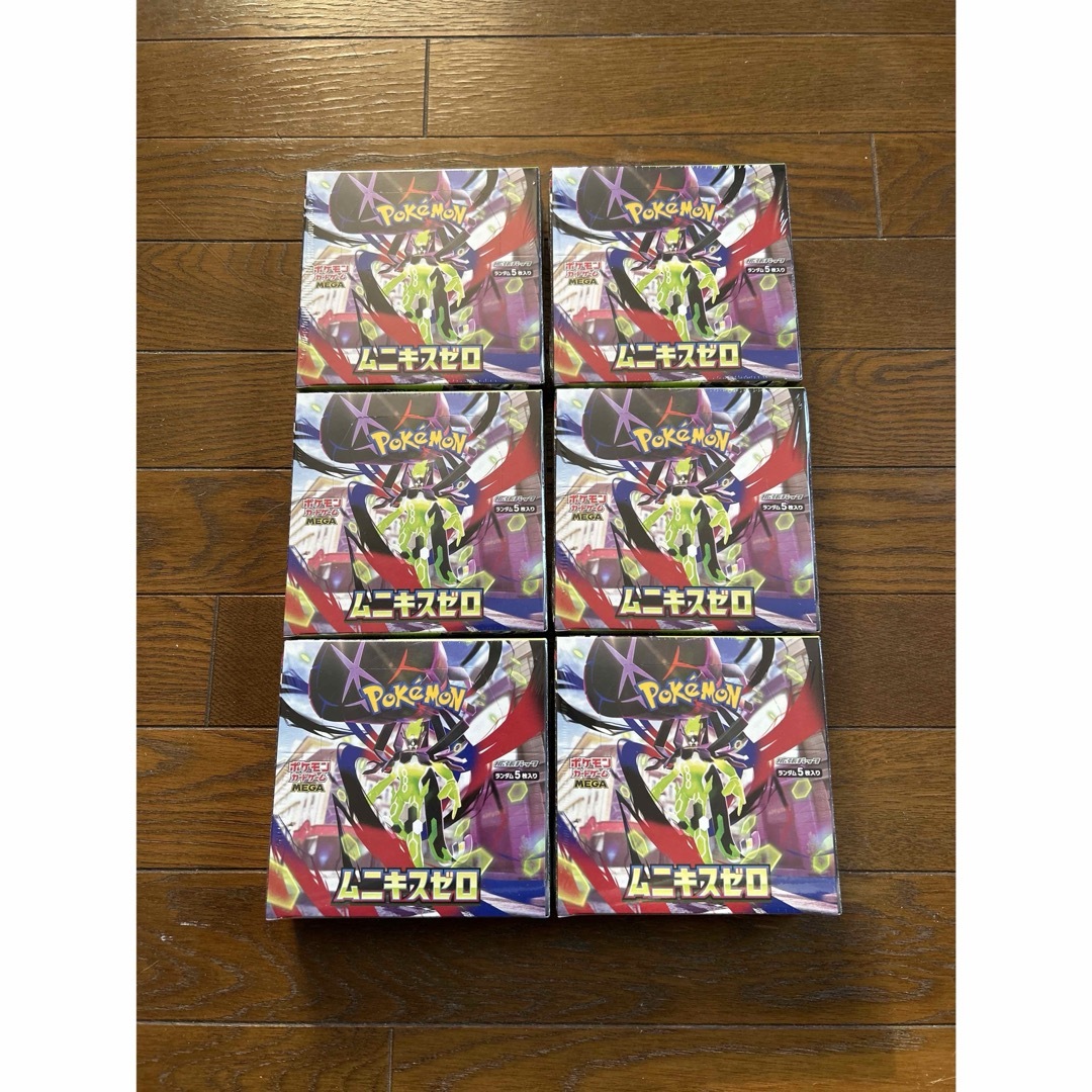 ポケモン - ポケモン ムニキスゼロ6boxシュリンク付き未開封の通販 by