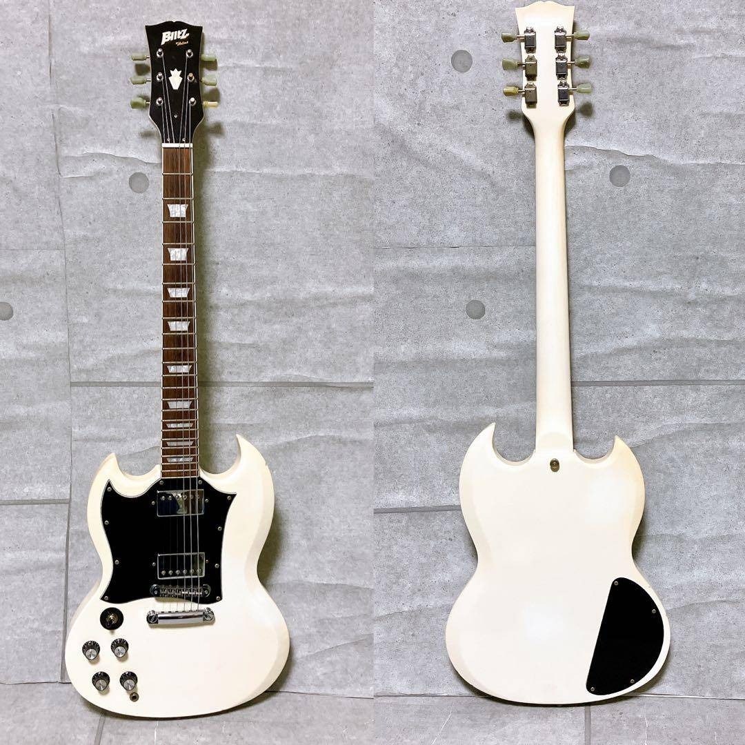 Aria Pro II - Blitz by Aria ProⅡ SG STD エレキギター レフティ