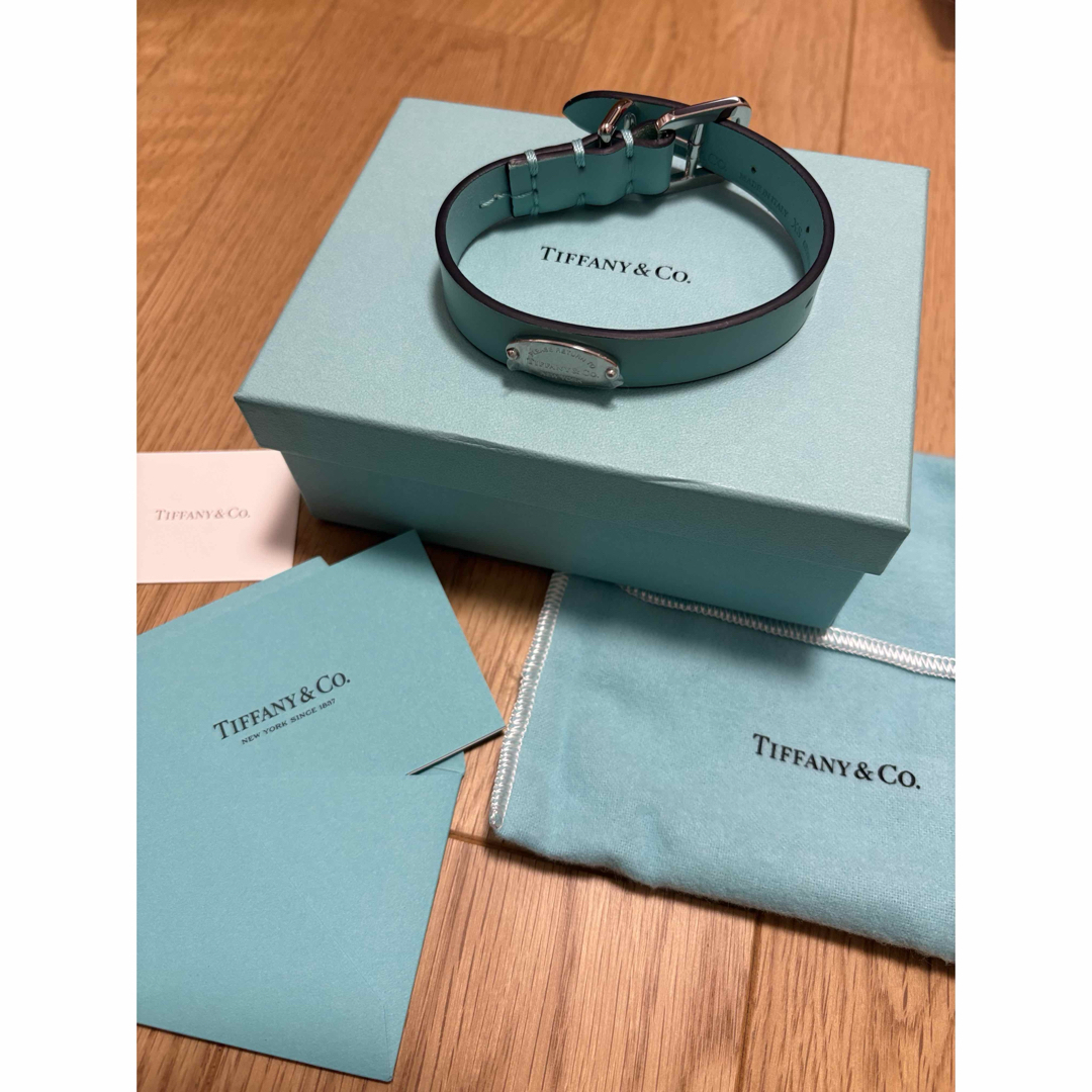 Tiffany & Co. - 未使用品 XSサイズTiffany ティファニーレザー 犬首輪