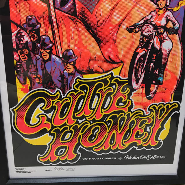 ド*タ様 ロッキンジェリービーン キューティーハニ 2ND PRESS フレーム